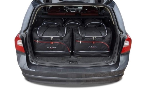 Przejdź do produktu Torby do bagażnika Volvo XC70 II (136) 2007–2016 – zestaw KJUST SPORT 5 szt., 7042010