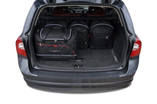 Torby do bagażnika Volvo XC70 II (136) 2007–2016 – zestaw KJUST SPORT 5 szt., 7042010
