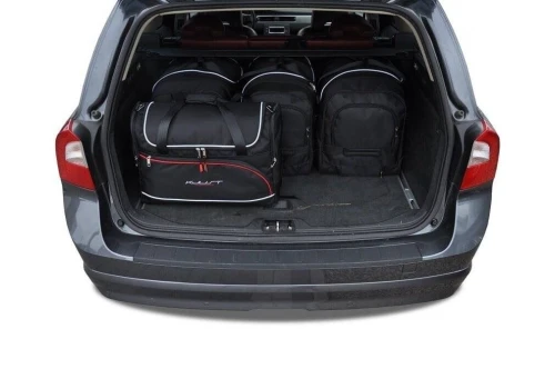 Torby do bagażnika Volvo XC70 II (136) 2007–2016 – zestaw KJUST AERO 5 szt., 7042022