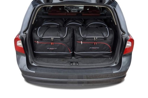 Przejdź do produktu Torby do bagażnika Volvo V70 III (135) 2007–2016 – zestaw KJUST SPORT 5 szt., 7042008