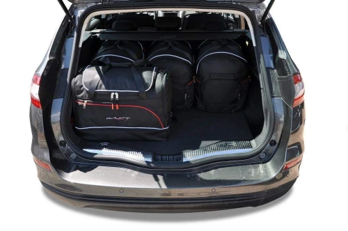 Torby do bagażnika Ford Mondeo Kombi V 2014–2021 – zestaw KJUST SPORT 5 szt., 7015007