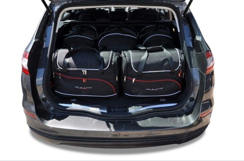 Przejdź do produktu Torby do bagażnika Ford Mondeo Kombi V 2014–2021 – zestaw KJUST AERO 5 szt., 7015017