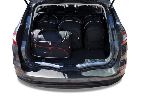 Torby do bagażnika Ford Mondeo Kombi V 2014–2021 – zestaw KJUST AERO 5 szt., 7015017