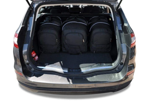 Torby do bagażnika Ford Mondeo Kombi V 2014–2021 – zestaw KJUST AERO 5 szt., 7015017