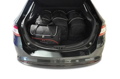 Torby do bagażnika Ford Mondeo Liftback V 2014–2021 – zestaw KJUST AERO 5 szt., 7015018