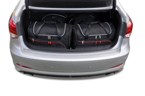 Przejdź do produktu Torby do bagażnika Hyundai i40 Limousine I 2011–2018 – zestaw KJUST SPORT 4 szt., 7018006