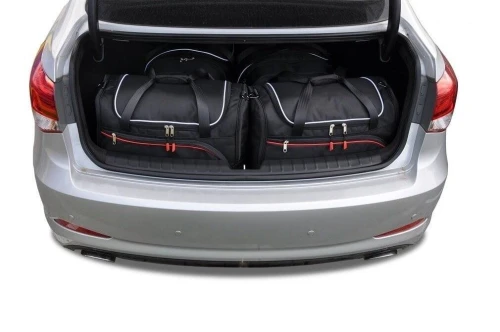 Torby do bagażnika Hyundai i40 Limousine I 2011–2018 – zestaw KJUST SPORT 4 szt., 7018006