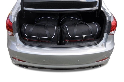 Przejdź do produktu Torby do bagażnika Hyundai i40 Limousine I 2011–2018 – zestaw KJUST AERO 4 szt., 7018018