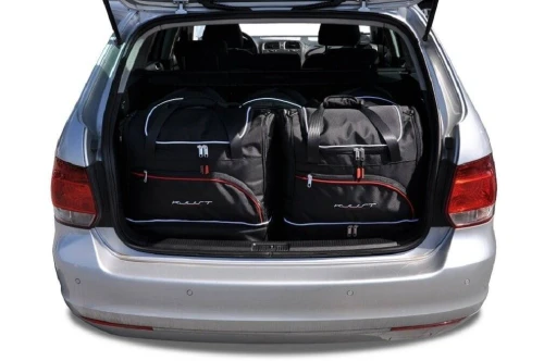 Torby do bagażnika Volkswagen Golf Variant VI 2008–2016 – zestaw KJUST SPORT 5 szt., 7043033