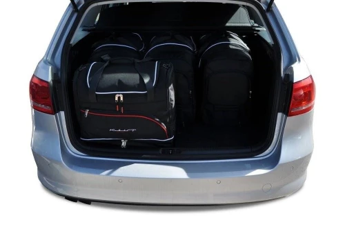 Torby do bagażnika Volkswagen Passat Variant B7 2010–2014 – zestaw KJUST SPORT 5 szt., 7043110