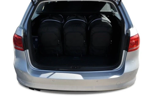 Torby do bagażnika Volkswagen Passat Variant B7 2010–2014 – zestaw KJUST SPORT 5 szt., 7043110