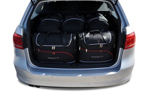 Przejdź do produktu Torby do bagażnika Volkswagen Passat Variant B7 2010–2014 – zestaw KJUST AERO 5 szt., 7043036