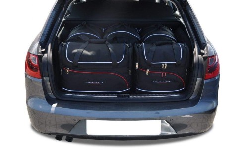 Przejdź do produktu Torby do bagażnika Seat Exeo ST I 2009–2013 – zestaw KJUST AERO 5 szt., 7036020