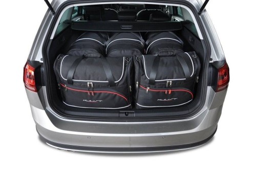 Przejdź do produktu Torby do bagażnika Volkswagen Golf Variant / Alltrack VII 2013–2020 – zestaw KJUST AERO 5 szt., 7043041