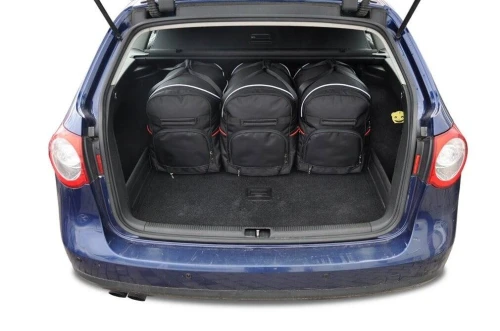 Torby do bagażnika Volkswagen Passat Variant B6 2005–2010 – zestaw KJUST SPORT 5 szt., 7043211