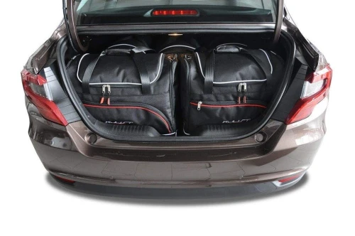 Torby do bagażnika Fiat Tipo Limousine II 2015+ – zestaw KJUST SPORT 5 szt., 7014011