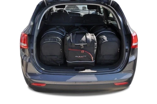 Torby do bagażnika Kia Cee'd SW II 2012–2018 – zestaw KJUST SPORT 4 szt., 7022004