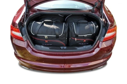 Torby do bagażnika Jaguar XF / XFR Limousine X250 2007–2015 – zestaw KJUST AERO 4 szt., 7020011