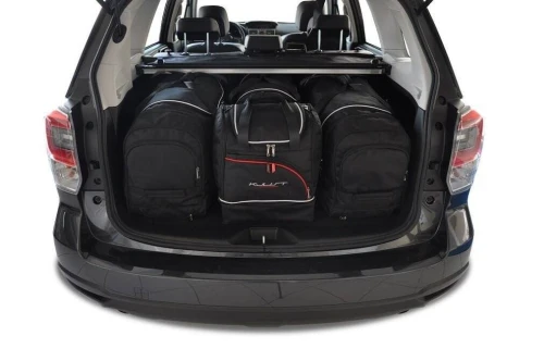 Torby do bagażnika Subaru Forester IV (SJ) 2012–2018 – zestaw KJUST SPORT 4 szt., 7038011