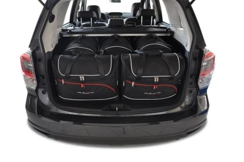 Torby do bagażnika Subaru Forester IV (SJ) 2012–2018 – zestaw KJUST AERO 5 szt., 7038021