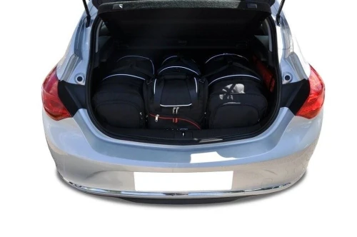 Torby do bagażnika Opel Astra Hatchback 5D J (P10) 2009–2015 – zestaw KJUST AERO 4 szt., 7031026