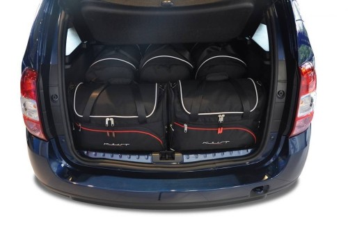 Przejdź do produktu Torby do bagażnika Dacia Duster I 2010–2017 – zestaw KJUST AERO 5 szt., 7011005