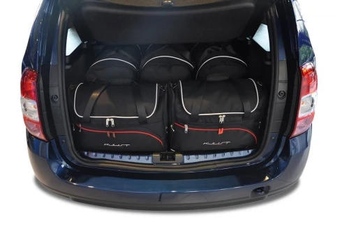 Torby do bagażnika Dacia Duster I 2010–2017 – zestaw KJUST AERO 5 szt., 7011005