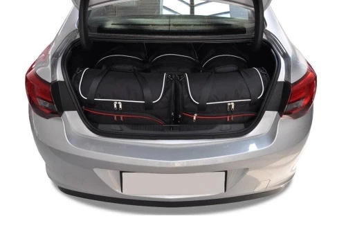 Torby do bagażnika Opel Astra Limousine J (P10) 2012–2019 – zestaw KJUST AERO 5 szt., 7031028