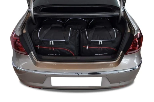 Torby do bagażnika Volkswagen CC I 2012–2017 – zestaw KJUST SPORT 5 szt., 7043012