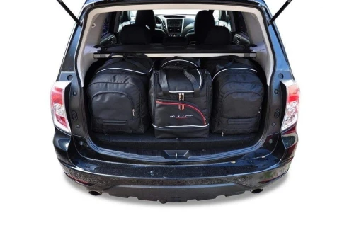 Torby do bagażnika Subaru Forester III (SH) 2008–2013 – zestaw KJUST SPORT 4 szt., 7038019