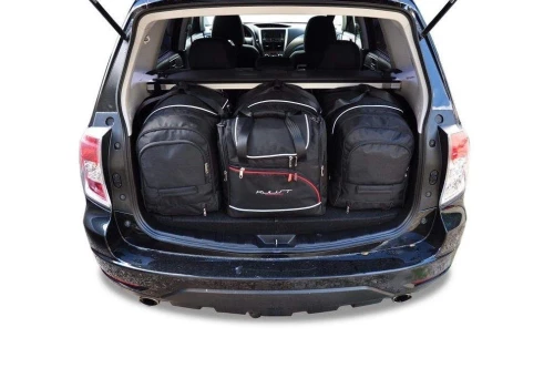Torby do bagażnika Subaru Forester III (SH) 2008–2013 – zestaw KJUST AERO 4 szt., 7038022