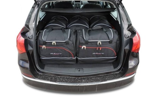 Przejdź do produktu Torby do bagażnika Opel Astra Sports Tourer J (P10) 2010–2015 – zestaw KJUST AERO 5 szt., 7031027