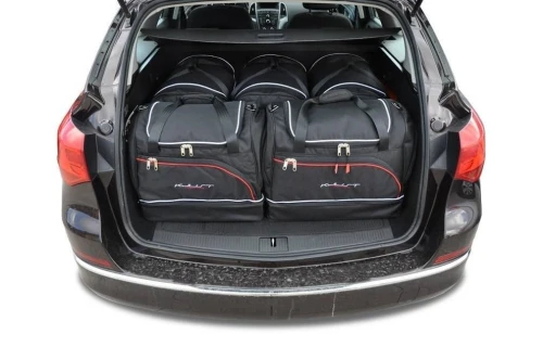 Torby do bagażnika Opel Astra Sports Tourer J (P10) 2010–2015 – zestaw KJUST AERO 5 szt., 7031027