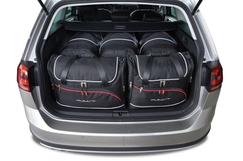 Przejdź do produktu Torby do bagażnika Volkswagen Golf Alltrack VII 2015–2020 – zestaw KJUST AERO 5 szt., 7043042