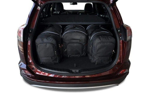 Torby do bagażnika Toyota RAV4 IV (A4) 2013–2018 – zestaw KJUST SPORT 4 szt., 7041011
