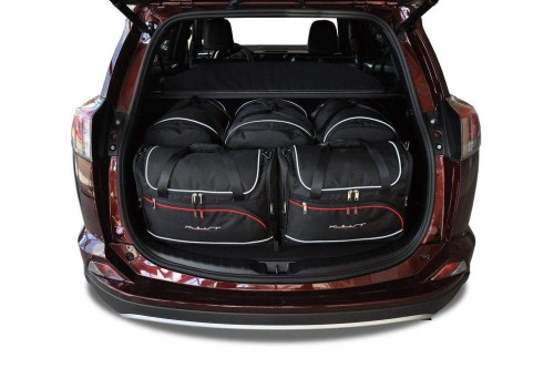 Przejdź do produktu Torby do bagażnika Toyota RAV4 IV (A4) 2013–2018 – zestaw KJUST AERO 5 szt., 7041019