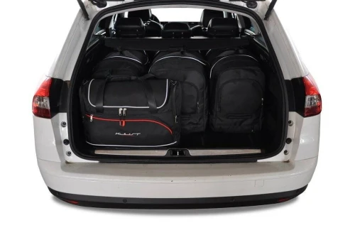 Torby do bagażnika Citroen C5 Tourer III (RD) 2008–2017 – zestaw KJUST AERO 5 szt., 7010020