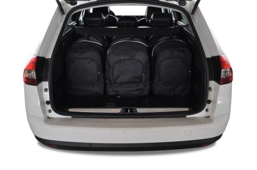 Torby do bagażnika Citroen C5 Tourer III (RD) 2008–2017 – zestaw KJUST AERO 5 szt., 7010020