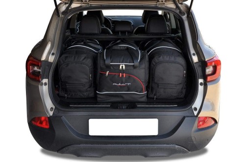 Przejdź do produktu Torby do bagażnika Renault Kadjar I 2015–2022 – zestaw KJUST SPORT 4 szt., 7034020