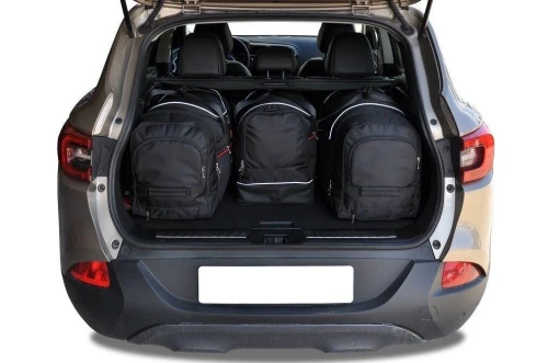 Torby do bagażnika Renault Kadjar I 2015–2022 – zestaw KJUST AERO 4 szt., 7034038