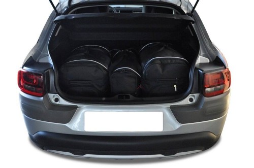 Przejdź do produktu Torby do bagażnika Citroen C4 Cactus I 2014–2017 – zestaw KJUST SPORT 3 szt., 7010021