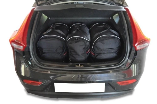 Torby do bagażnika Volvo V40 Cross Country II (526) 2012–2019 – zestaw KJUST SPORT 3 szt., 7042031