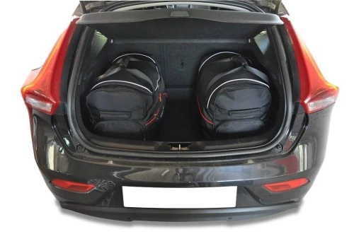 Torby do bagażnika Volvo V40 Hatchback II (525) 2012–2019 – zestaw KJUST SPORT 3 szt., 7042032