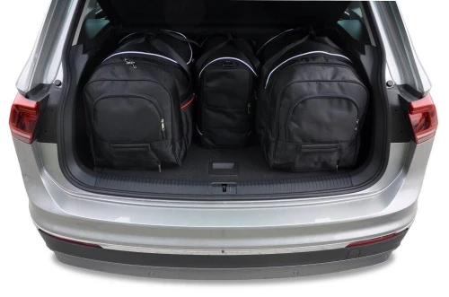 Torby do bagażnika Volkswagen Tiguan II 2016–2024 – zestaw KJUST AERO 4 szt., 7043049
