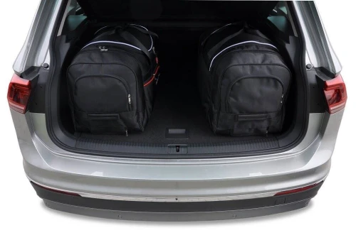 Torby do bagażnika Volkswagen Tiguan II 2016–2024 – zestaw KJUST AERO 4 szt., 7043049