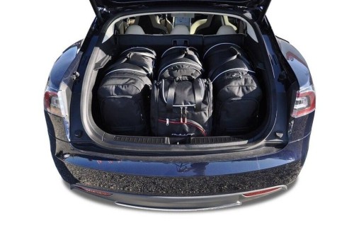Przejdź do produktu Torby do bagażnika Tesla Model S I (5YJS) 2012–2016 – zestaw KJUST SPORT 4 szt., 7050002