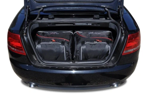 Torby do bagażnika Audi A4 / S4 / RS4 Cabrio B7 2005–2009 – zestaw KJUST AERO 4 szt., 7004044