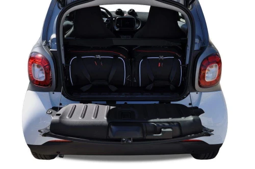 Torby do bagażnika Smart Fortwo Coupe III 2014–2019 – zestaw KJUST AERO 2 szt., 7049002