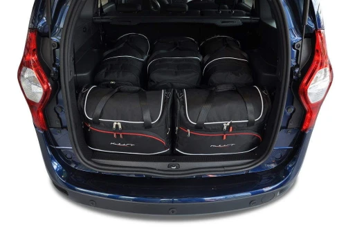 Torby do bagażnika Dacia Lodgy I 2012–2022 – zestaw KJUST AERO 5 szt., 7011006
