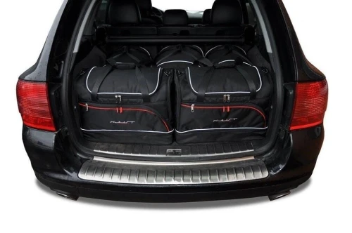 Torby do bagażnika Porsche Cayenne I (9PA) 2002–2010 – zestaw KJUST SPORT 5 szt., 7033011